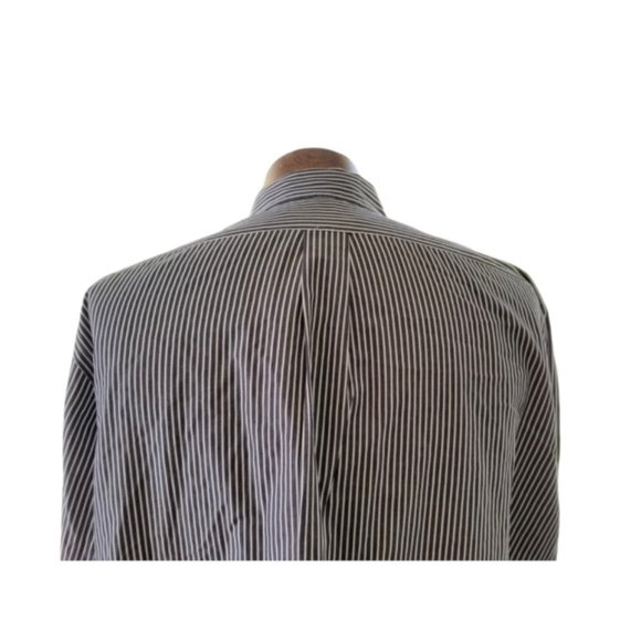 Ralph Lauren Men's Black Striped Shirt - Picture 3 of 8